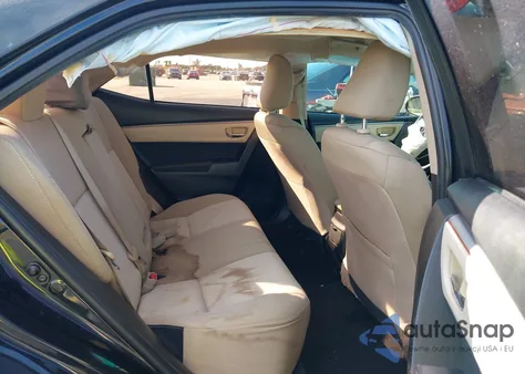 2016 Toyota Corolla Le from USA, damaged, VIN 5YFBURHE4GP506528